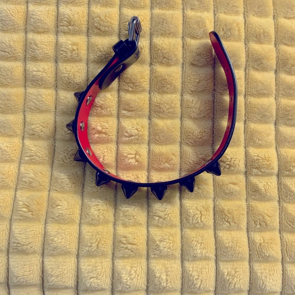 Christian Louboutin - Loubilink studded leather bracelet - Picture 3 of 3